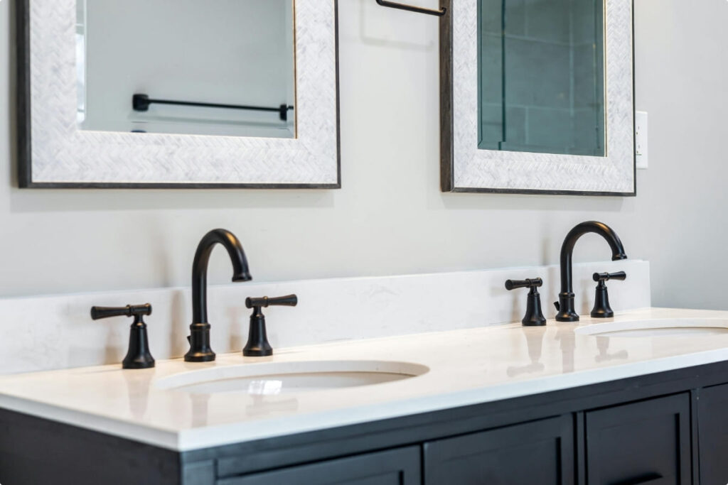 Custom Vanities & Double Sinks