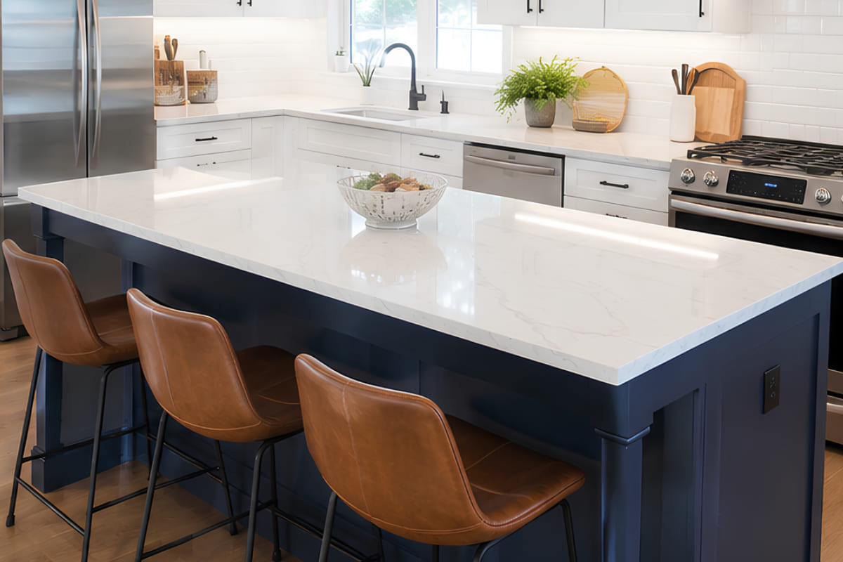 Updated Traditional Kitchen Remodel by Omar's Renovations of Asheville LLC project photo